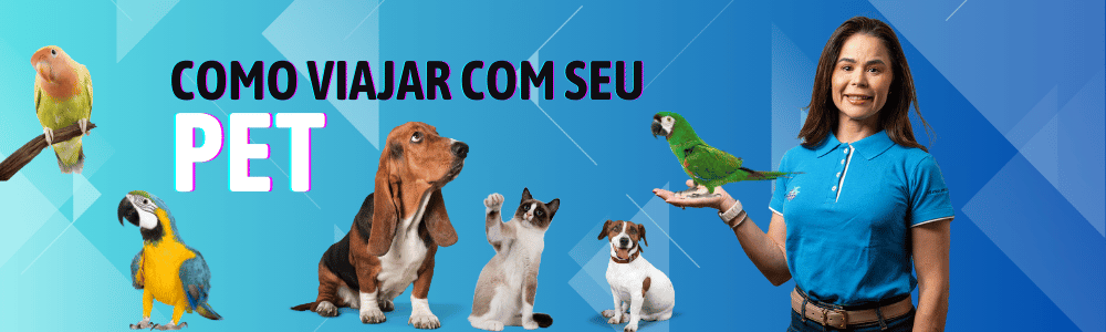 Como viajar com seu pet