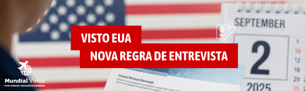 Novas regras para visto dos estados unidos