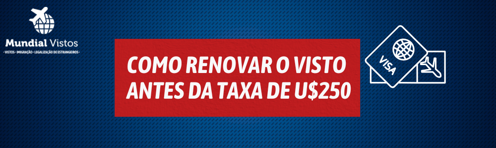como renovar o visto eua